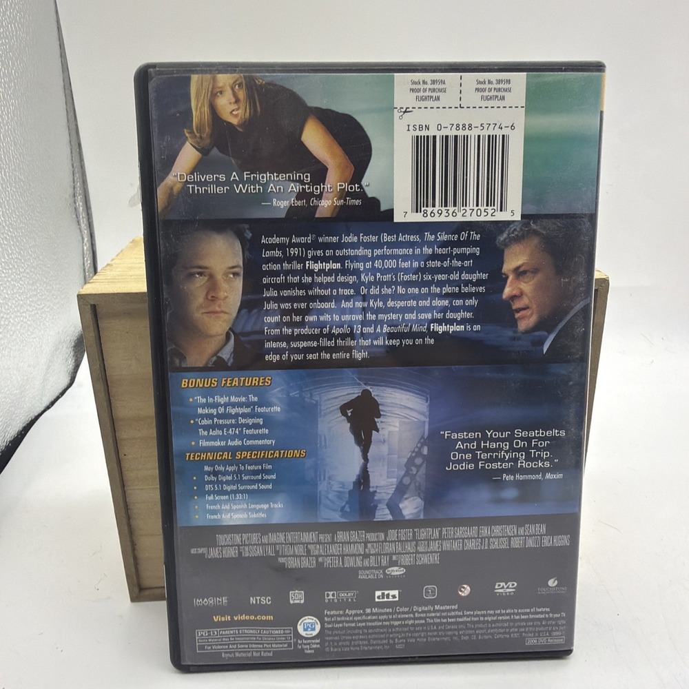 Flightplan (DVD, 2005) - Picture 2 of 3
